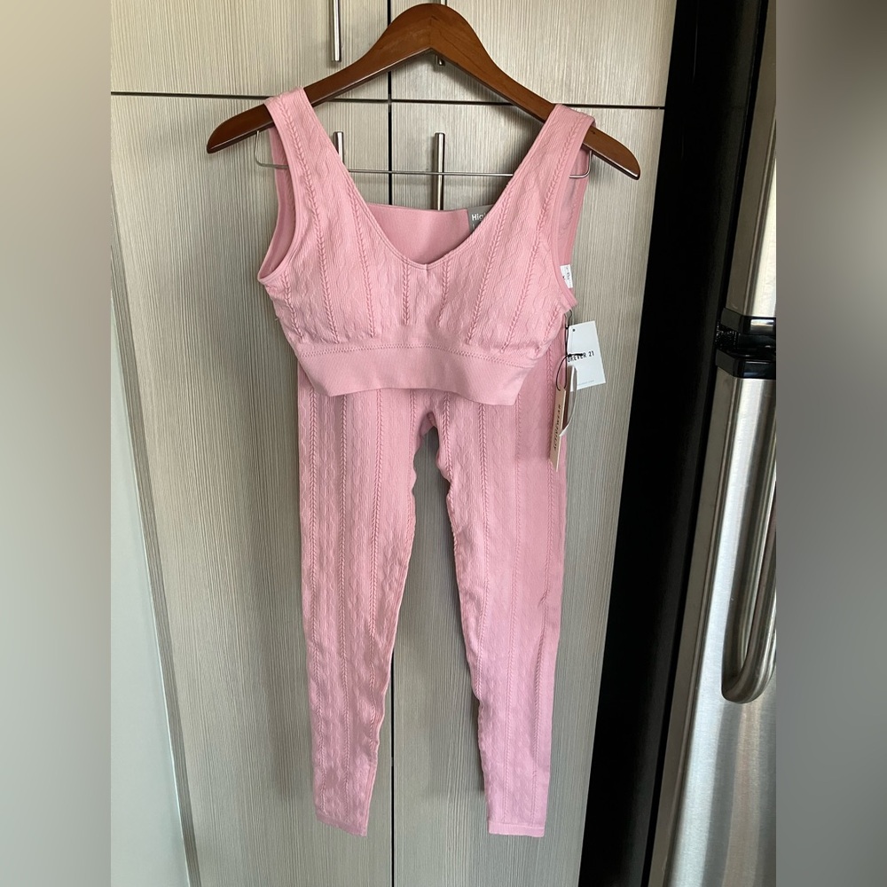 Forever 21 Pink Activewear Set